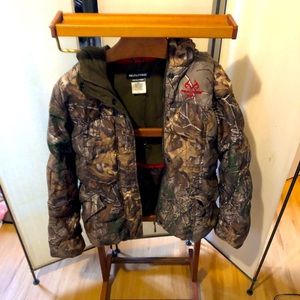 Realtree puffy cammo boys jackey
